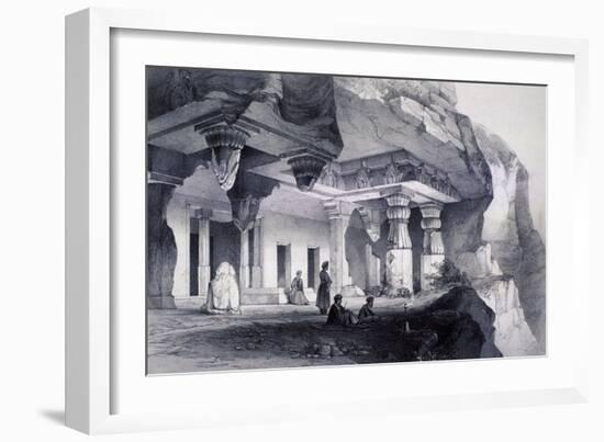 Ajunta (Si), Vihara Cave Number Seven-Thomas Colman Dibdin-Framed Giclee Print