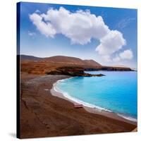 Ajuy Beach Fuerteventura at Canary Islands of Spain-Naturewolrd-Stretched Canvas
