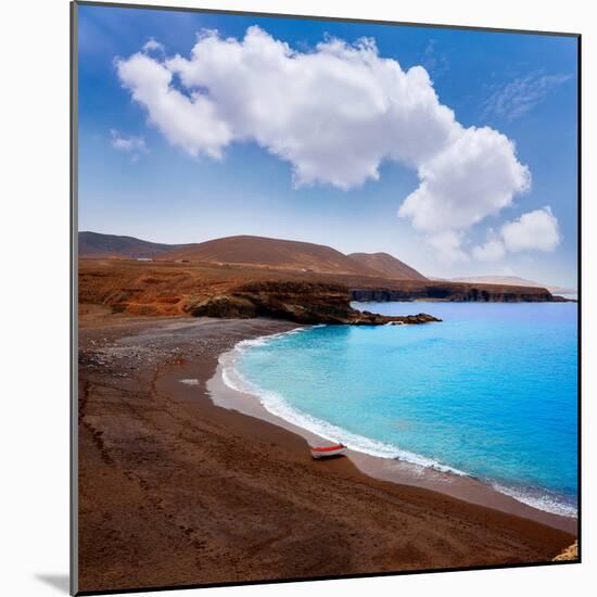 Ajuy Beach Fuerteventura at Canary Islands of Spain-Naturewolrd-Mounted Photographic Print