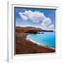 Ajuy Beach Fuerteventura at Canary Islands of Spain-Naturewolrd-Framed Photographic Print