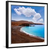 Ajuy Beach Fuerteventura at Canary Islands of Spain-Naturewolrd-Framed Photographic Print