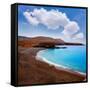 Ajuy Beach Fuerteventura at Canary Islands of Spain-Naturewolrd-Framed Stretched Canvas