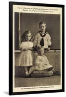 Ak Die Herzoglichen Kinder Von Sachsen Coburg Und Gotha, Kleid, Matrosenanzug-null-Framed Photographic Print