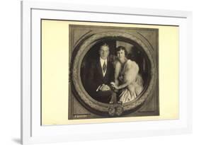 Ak Erbprinz Franz Josef Und Prinzessin Helene Von Thurn Und Taxis-German photographer-Framed Photographic Print