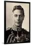 Ak His Majesty King George Vi., Portrait, Uniform, Medals-null-Framed Photographic Print