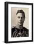 Ak His Majesty King George Vi., Portrait, Uniform, Medals-null-Framed Premium Photographic Print