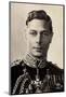 Ak His Majesty King George Vi., Portrait, Uniform, Medals-null-Mounted Premium Photographic Print