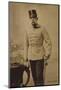 Ak Kaiser Franz Josef I., Standportrait, Uniform, Hochhut, Säbel-null-Mounted Premium Photographic Print
