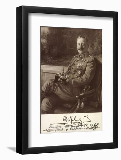 Ak Kaiser Wilhelm II. Von Preußen, Liersch 7800-null-Framed Photographic Print