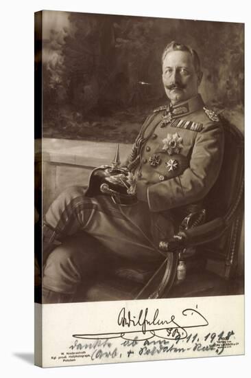 Ak Kaiser Wilhelm II. Von Preußen, Liersch 7800-null-Stretched Canvas