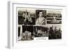 Ak König Ludwig II Und Seine Schlösser, Neuschwanstein, Hohenschwangau-German photographer-Framed Photographic Print