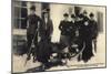 Ak Kronprinzenpaar, Herzogin Carl, Graf Törring, Jagd, Winter-German photographer-Mounted Photographic Print