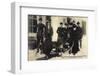 Ak Kronprinzenpaar, Herzogin Carl, Graf Törring, Jagd, Winter-German photographer-Framed Premium Photographic Print