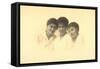 Ak Prinzessin Benedikta, Mafalda, Elisabeth Von Braganza-German photographer-Framed Stretched Canvas