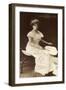 Ak Prinzessin Marie Gabriele Von Bayern, Brautkleid, Fächer-null-Framed Photographic Print