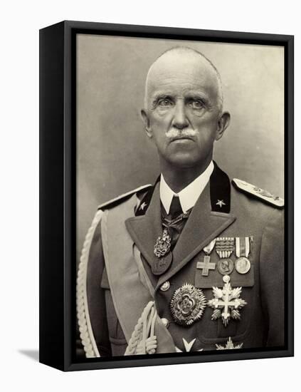 Ak S.M. Vittorio Emanuele III, Re D'Italia Imperatore D'Etiopia-null-Framed Stretched Canvas