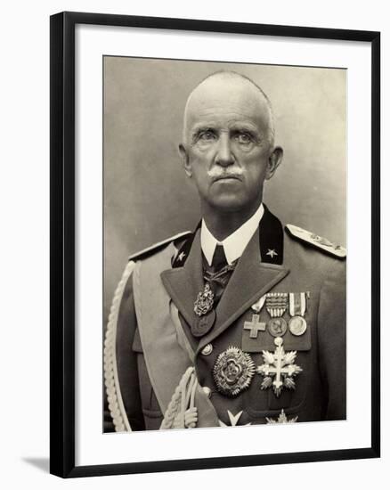 Ak S.M. Vittorio Emanuele III, Re D'Italia Imperatore D'Etiopia-null-Framed Photographic Print