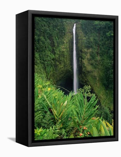 Akaka Falls-Joseph Sohm-Framed Stretched Canvas