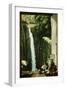 Akaka Waterfall, Hawaii, 1925-1930 (Oil on Canvas)-Pierre Roy-Framed Giclee Print