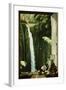 Akaka Waterfall, Hawaii, 1925-1930 (Oil on Canvas)-Pierre Roy-Framed Giclee Print