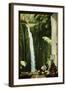 Akaka Waterfall, Hawaii, 1925-1930 (Oil on Canvas)-Pierre Roy-Framed Giclee Print