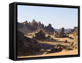 Akakus, Sahara Desert, Fezzan, Libya, North Africa, Africa-Pitamitz Sergio-Framed Stretched Canvas