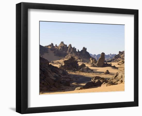 Akakus, Sahara Desert, Fezzan, Libya, North Africa, Africa-Pitamitz Sergio-Framed Photographic Print