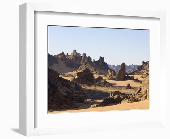 Akakus, Sahara Desert, Fezzan, Libya, North Africa, Africa-Pitamitz Sergio-Framed Photographic Print