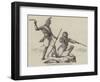 Akalees of the Sikh Army, from Von Orlich's Travels-null-Framed Giclee Print