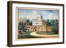 Akali Temple Amritsar, from 'The Kingdom of the Punjab, its Rulers and Chiefs, Volume II', a…-null-Framed Giclee Print