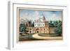 Akali Temple Amritsar, from 'The Kingdom of the Punjab, its Rulers and Chiefs, Volume II', a…-null-Framed Giclee Print