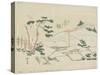 Akasaka, 1799-1802-Katsushika Hokusai-Stretched Canvas