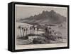 Akasheh the Present Outpost of the Nile Expedition-Charles Joseph Staniland-Framed Stretched Canvas