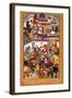 Akbar Visits the Shrine of Khwajah Mu'In Ad-Din Chishti at Ajmer, Ca 1590-Basawan-Framed Giclee Print