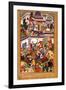 Akbar Visits the Shrine of Khwajah Mu'In Ad-Din Chishti at Ajmer, Ca 1590-Basawan-Framed Giclee Print