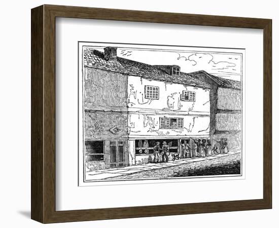 Akenside's Birthplace-null-Framed Art Print