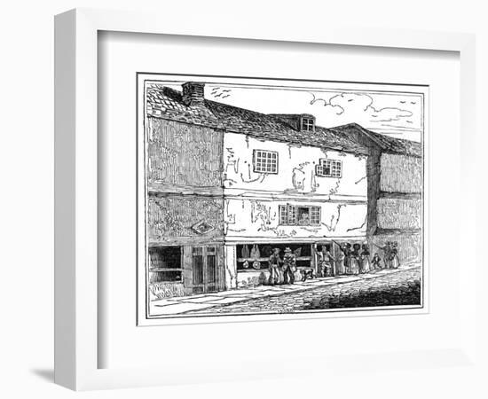 Akenside's Birthplace-null-Framed Art Print