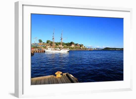 Aker Brygge District near the Seaport.-Stefano Amantini-Framed Photographic Print