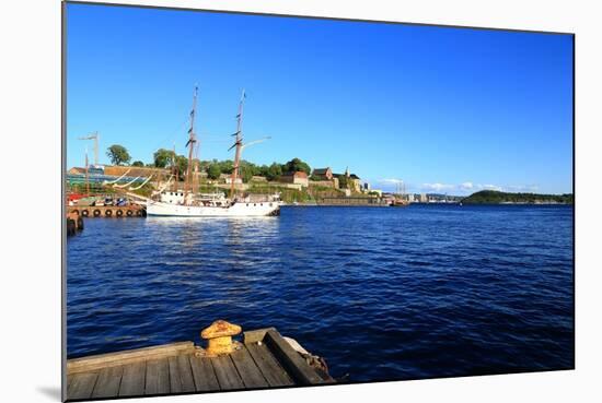 Aker Brygge District near the Seaport.-Stefano Amantini-Mounted Photographic Print