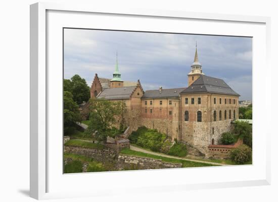 Akershus Castle and Fortress on a Summer's Evening, Oslo, Norway, Scandinavia, Europe-Eleanor Scriven-Framed Photographic Print