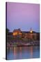 Akershus Fortress and Harbour, Oslo, Norway, Scandinavia, Europe-Doug Pearson-Stretched Canvas