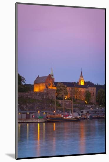 Akershus Fortress and Harbour, Oslo, Norway, Scandinavia, Europe-Doug Pearson-Mounted Photographic Print