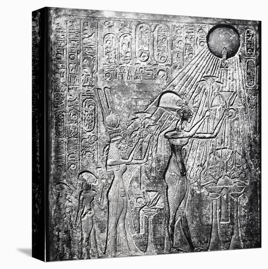 Akhenaten (Amenhotep I) Heretic Egyptian Pharaoh-null-Stretched Canvas