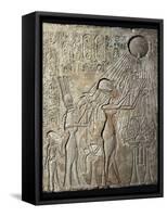 Akhenaten and His Family to the Aten-null-Framed Stretched Canvas