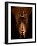 Akhenaten Statue, Pharaohs of the Sun, Luxor Museum, Amarna, Egypt-Kenneth Garrett-Framed Photographic Print