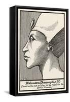Akhenaton Also Known as Amenhotep IV or Amenophis IV Egyptian Pharaoh-null-Framed Stretched Canvas