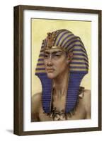 Akhenaton, Also Known as Amenhotep IV or Amenophis IV-Winifred Brunton-Framed Art Print