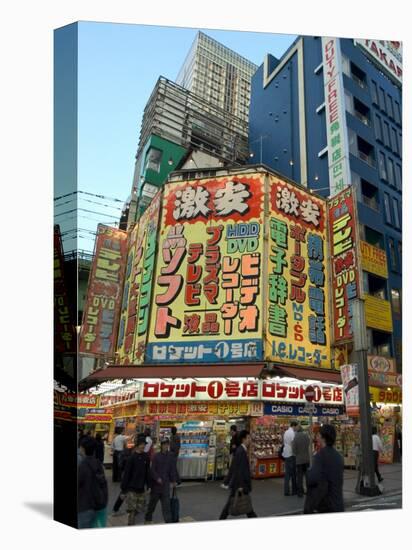 Akihabara Electrical Shopping District, Tokyo, Honshu, Japan-Christian Kober-Stretched Canvas