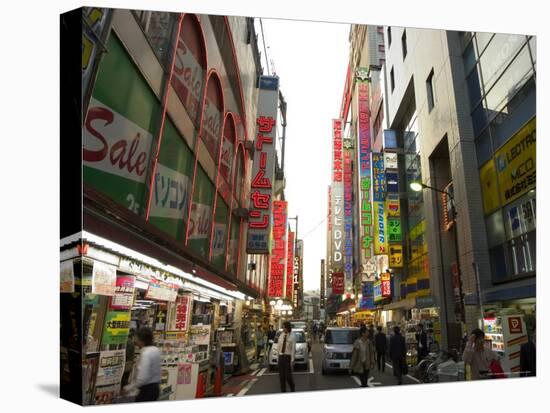 Akihabara Electrical Shopping District, Tokyo, Honshu, Japan-Christian Kober-Stretched Canvas