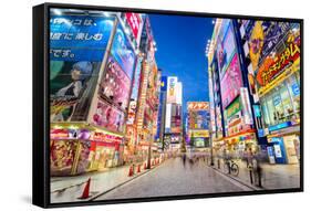 Akihabara, Tokyo, Japan-Sean Pavone-Framed Stretched Canvas